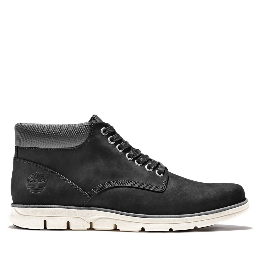 Botas de Seguridad Timberland Hombre Bradstreet Cuero Sneaker Negras - Chile UFS-598137